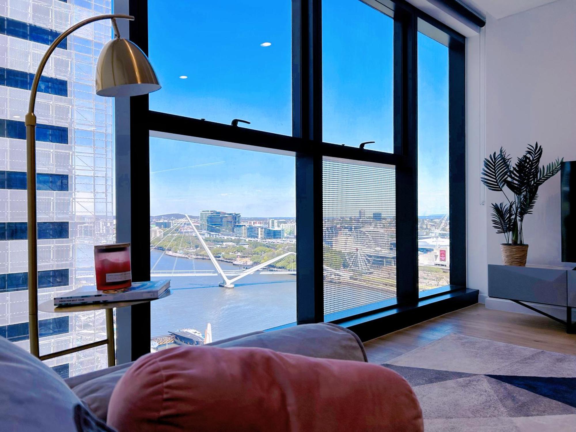 Cbd Luxury River View 1Bed Apt The One 브리즈번 외부 사진